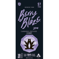 Emerald Sky Gummies 1ct 100mg Indica Berry Blaze 48pk