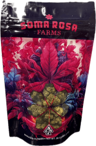 Soma Rosa Flower 28g Indica Triangle Kush