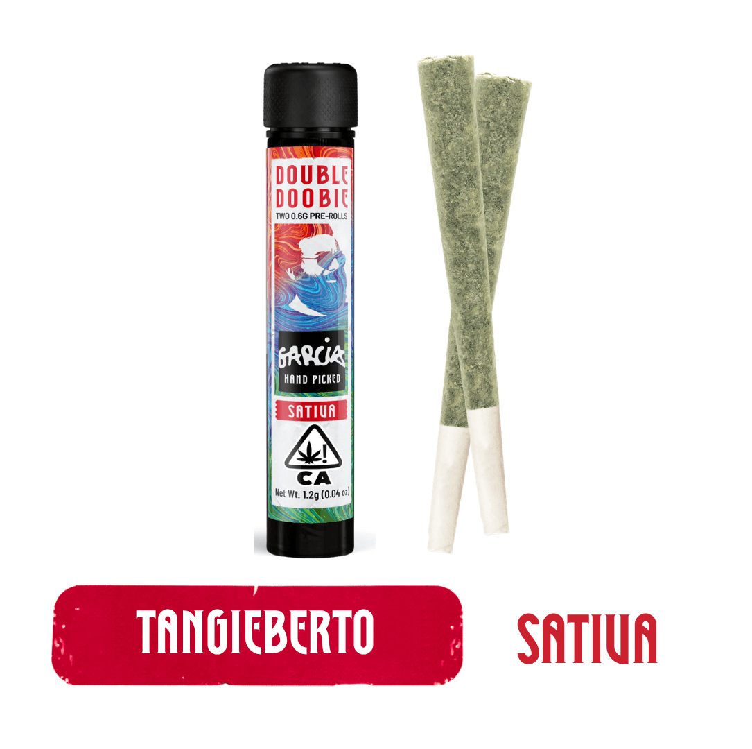 Garcia Hand Picked Preroll Double Doobie .6g Sativa Tangieberto TF 2pk 1.2g