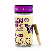 CLSICS Hash Preroll 10pk Hybrid Stardust Sorbet