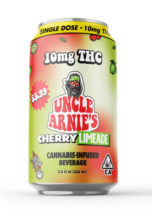 Uncle Arnie's Beverage 7.5oz Cherry Limeade 10mg 12pk