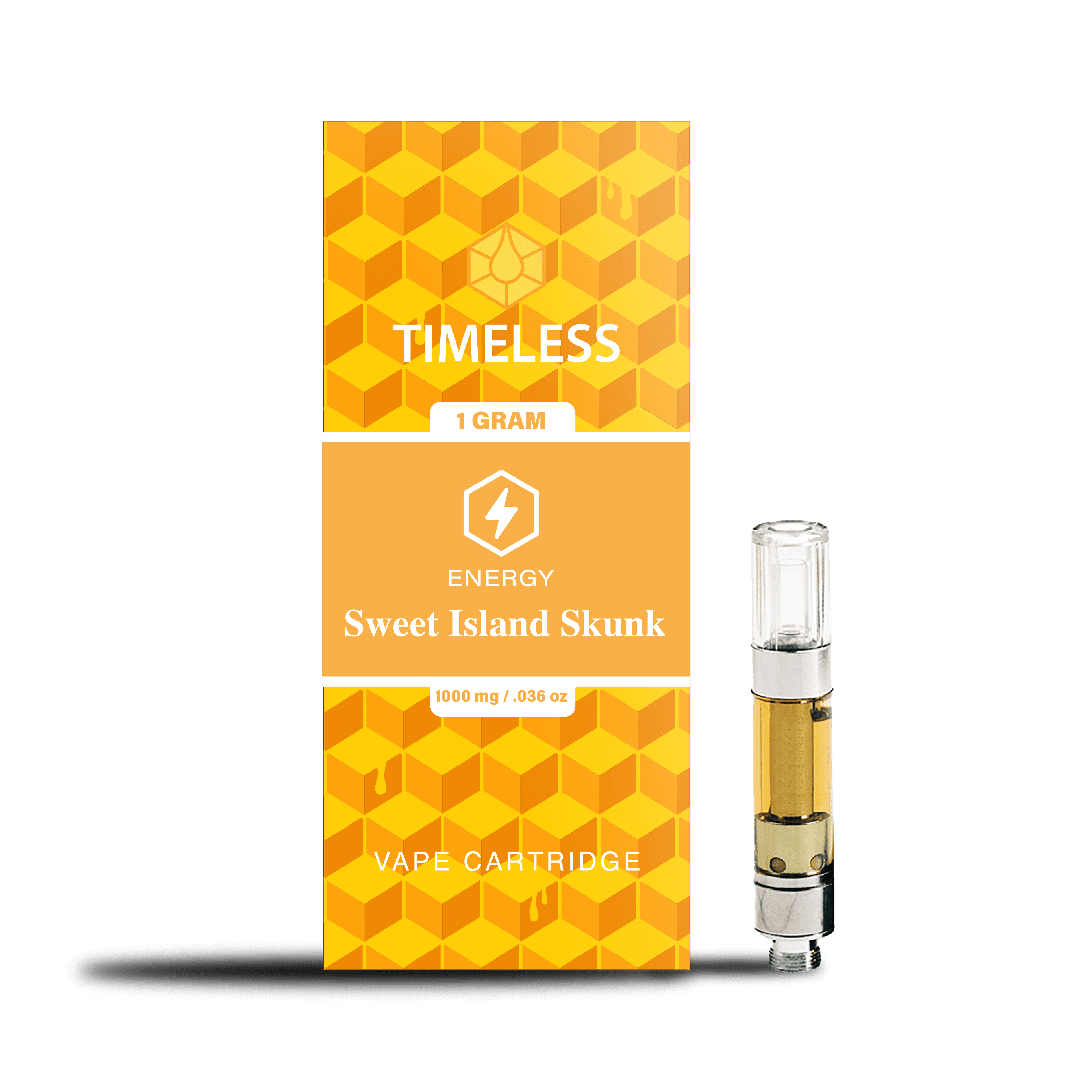 Timeless Cartridge Energy 1g Sativa Sweet Island Skunk