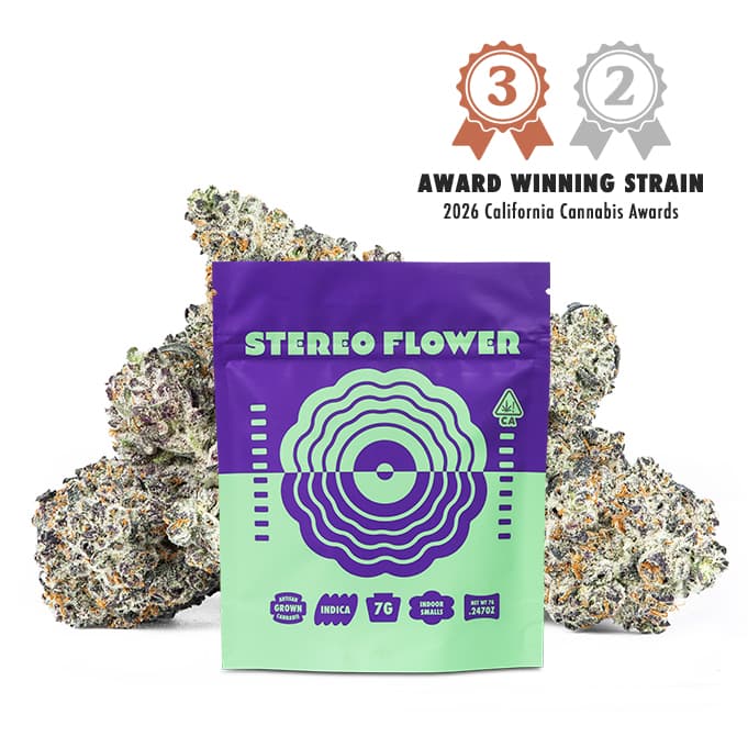Stereo Flower 7g Smalls Indica Black Orchid