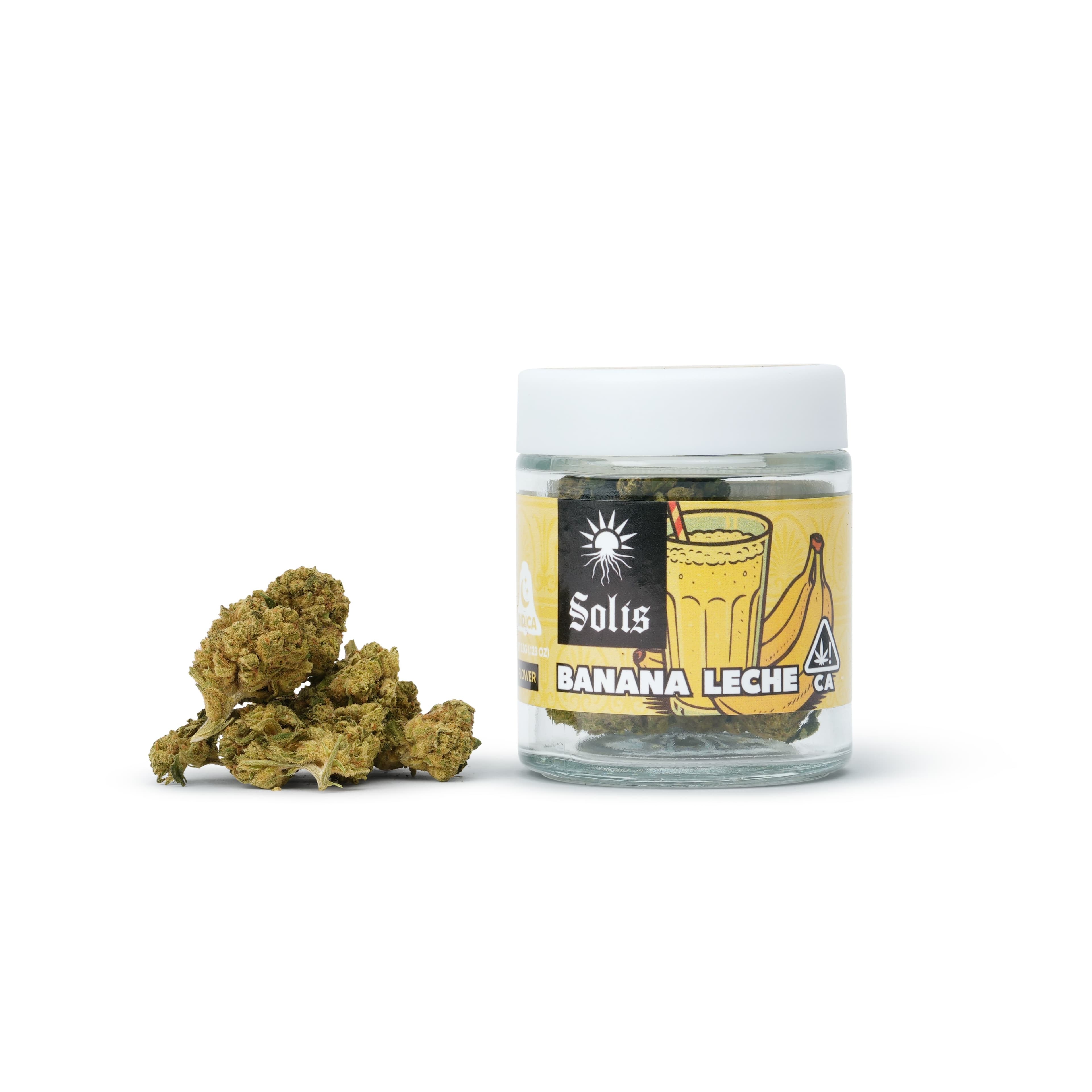 Solis Flower 3.5g Indica Banana Leche