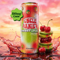 Uncle Arnie's Beverage 12oz Cherry Limeade 100mg 12pk