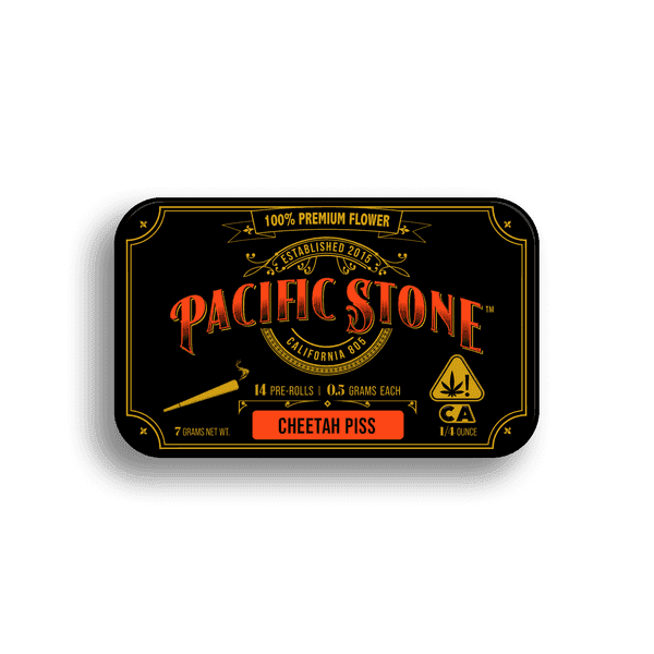 Pacific Stone Preroll 0.5g Sativa Cheetah Piss 14-Pack 7.0g