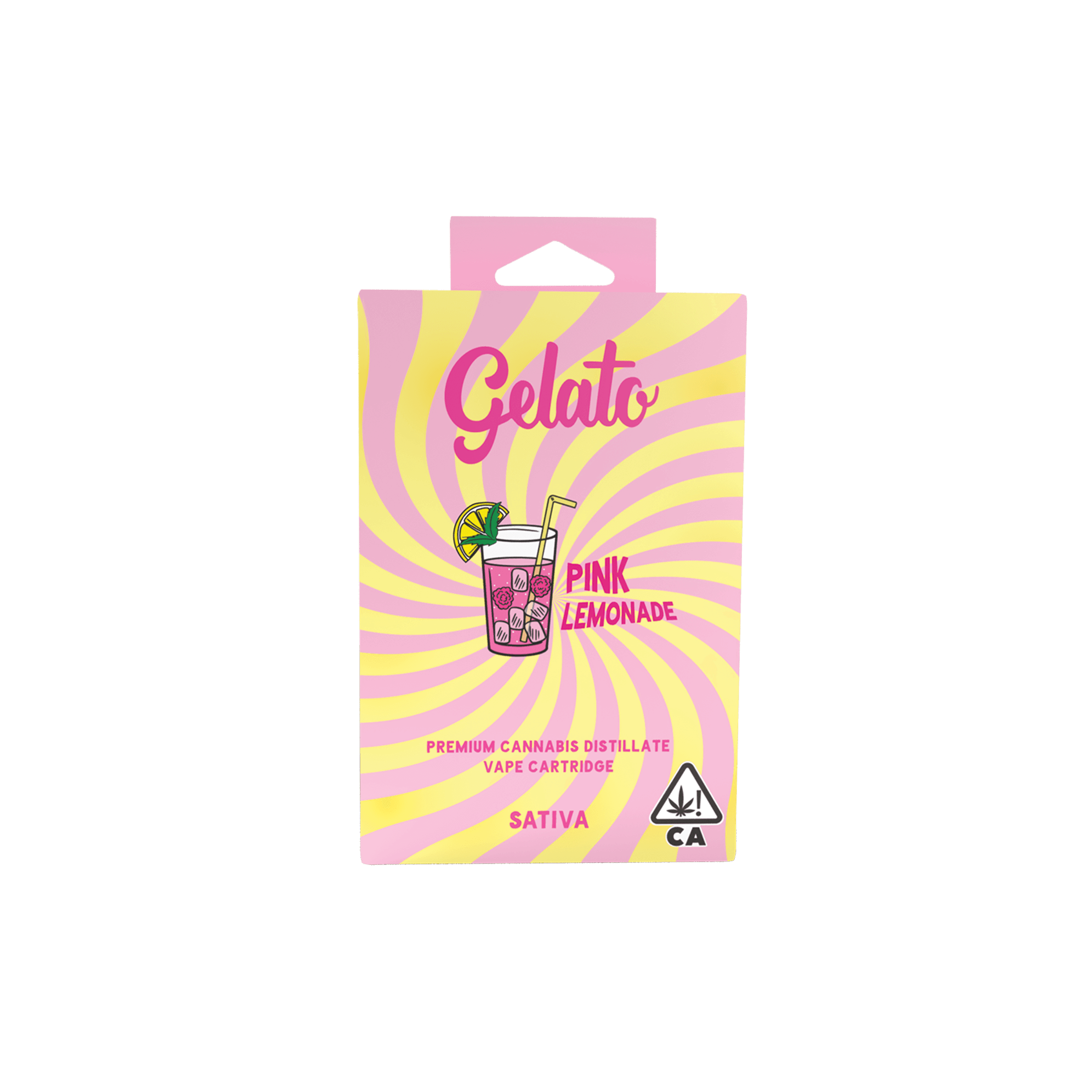 Gelato Flavors Cartridge 1g Sativa Pink Lemonade 10pk