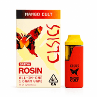 CLSICS Live Rosin All-In-One Cartridge 1g Sativa Mango Cult