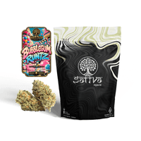 Sattva Cannabis Flower 14g Hybrid Bubblegum Runtz