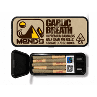 Mendo Preroll 0.5g Indica Garlic Breath 10pk 5.0g