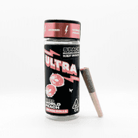 Ultra Live Rosin and Live Resin Preroll 5pk .5g Hybrid World Peach