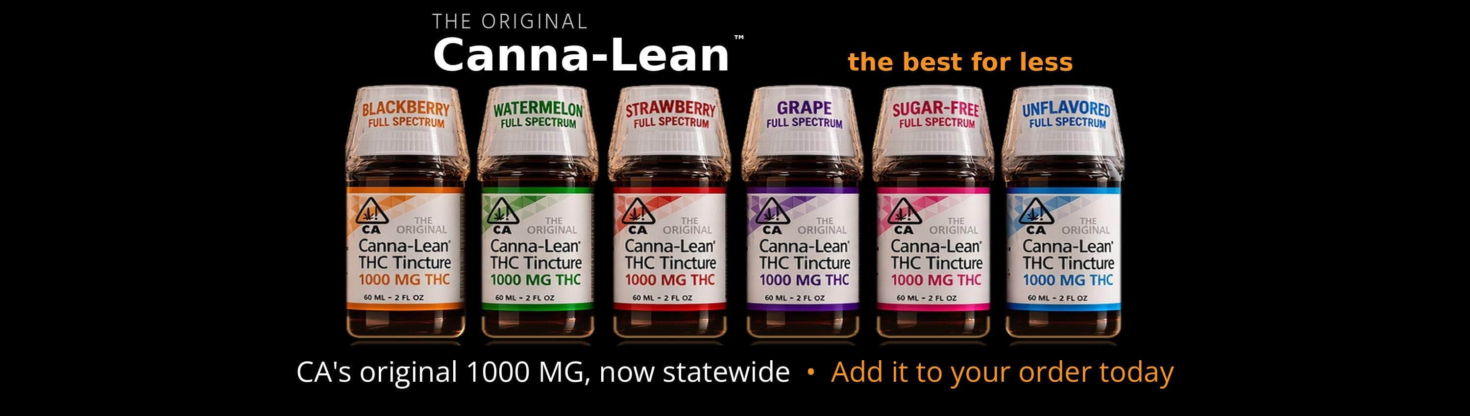 The Original Canna-Lean banner