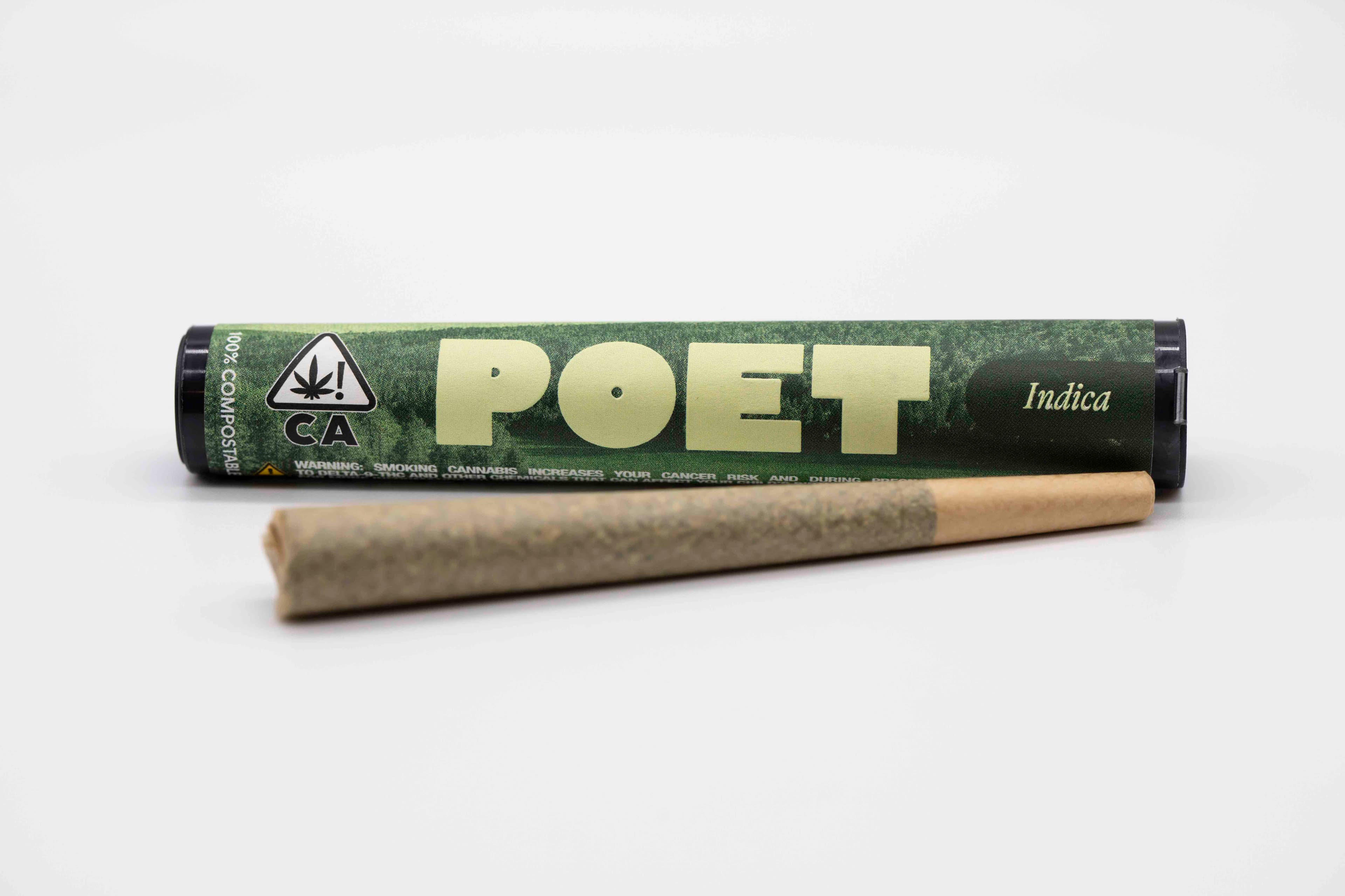 POET Preroll 1g Indica Old Family Purple