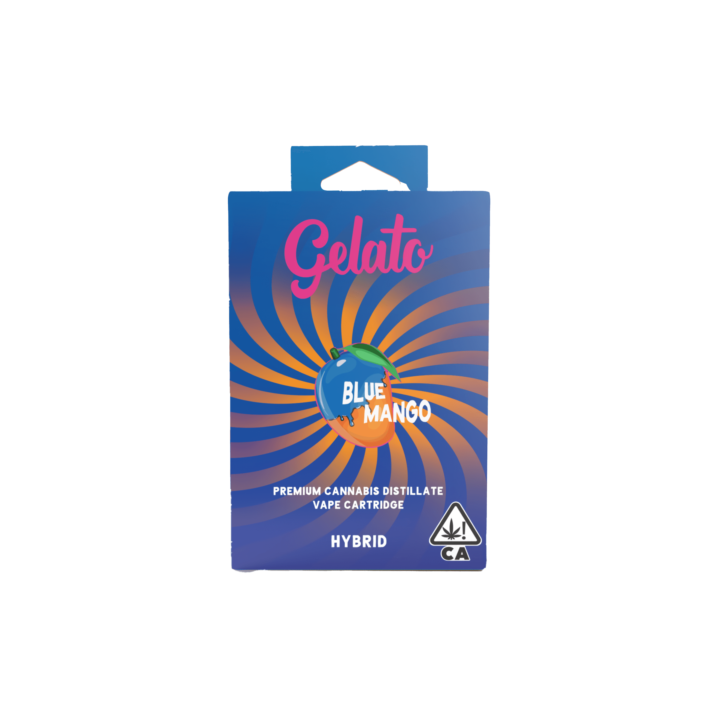 Gelato Flavors Cartridge 1g Hybrid Blue Mango 10pk