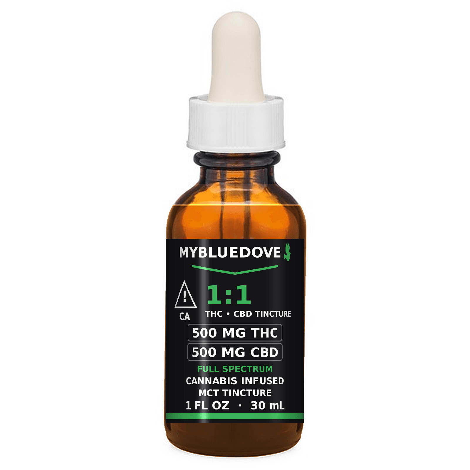 The Original Canna-Lean My Blue Dove Tincture 30ml THC-CBD (1:1)