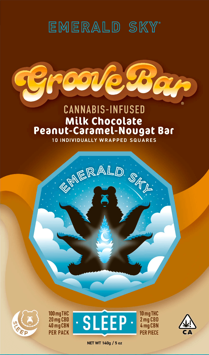 Emerald Sky GrooveBar 10ct 100mg Sleep