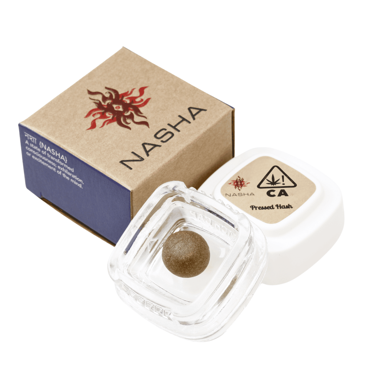 Nasha Blue Pressed 1.2g Indica Hybrid GMOoz