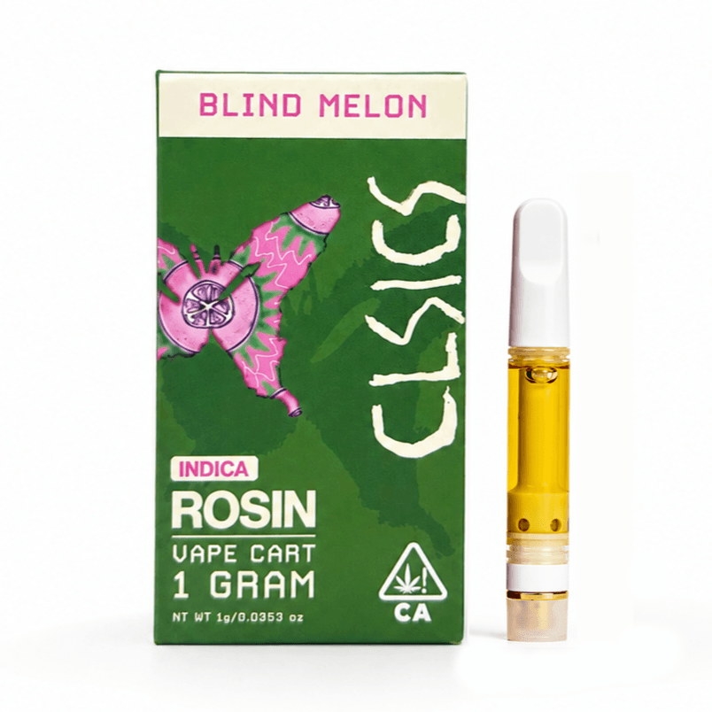 CLSICS Live Rosin Cartridge 1g Indica Blind Melon