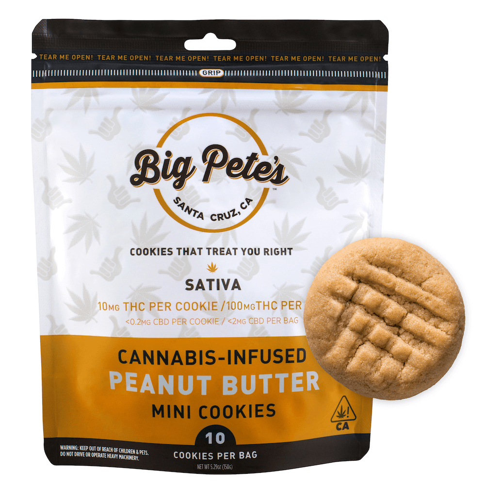 Big Pete's Peanut Butter 10pk Sativa 100mg