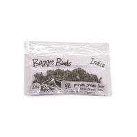 Baggie Buds Flower 3.5g Indica Bubba Kush 16pk