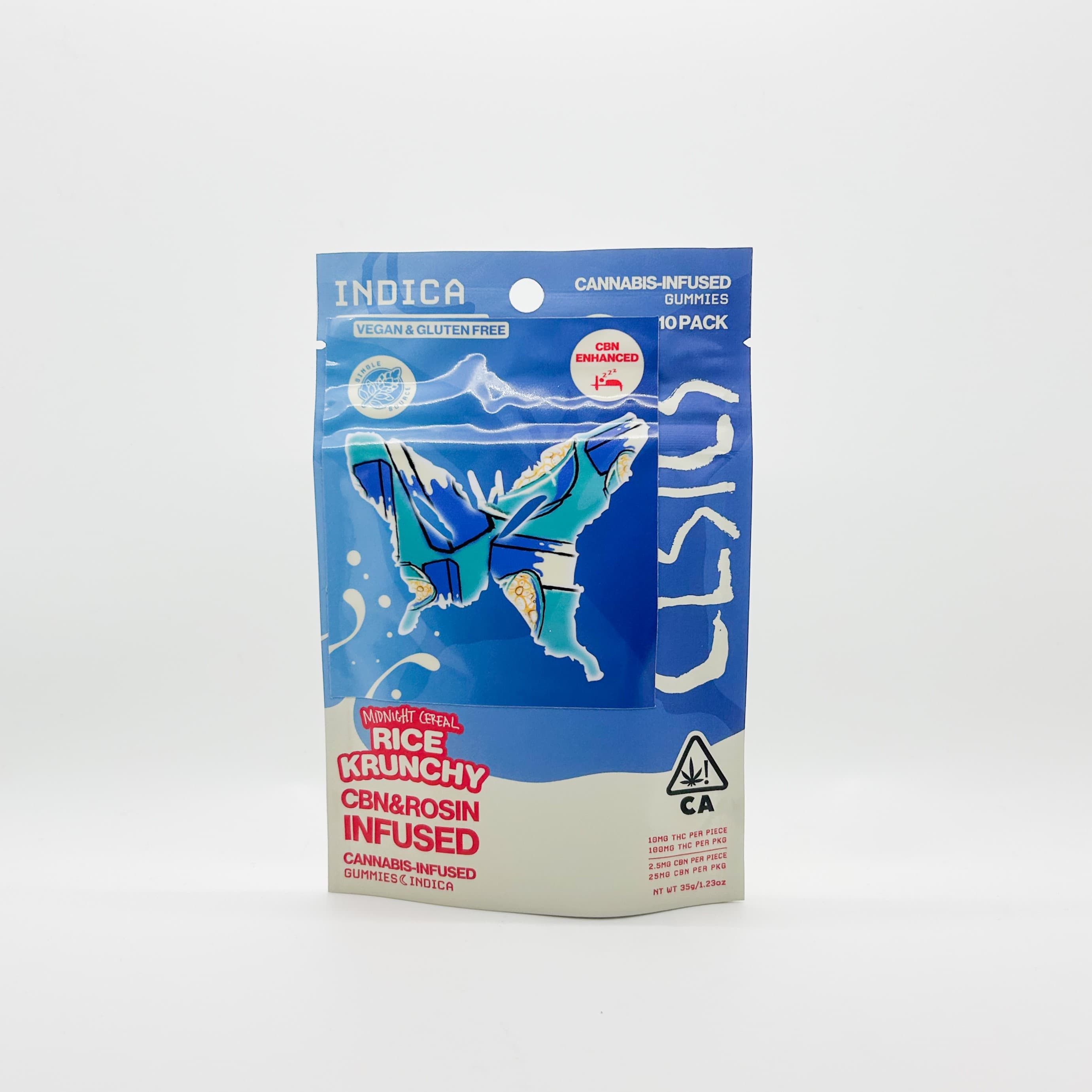 CLSICS Live Rosin Gummies Indica CBN Midnight Cereal: Rice Krunchy
