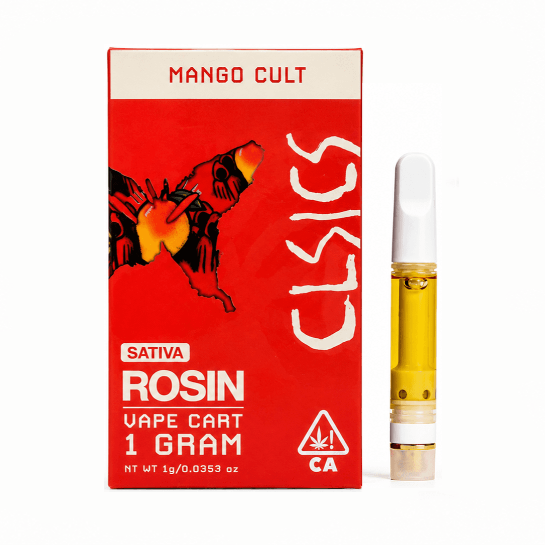 CLSICS Live Rosin Cartridge 1g Sativa Mango Cult