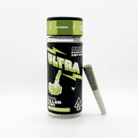 Ultra Live Rosin and Live Resin Preroll 5pk .5g Hybrid Killer Kiwi