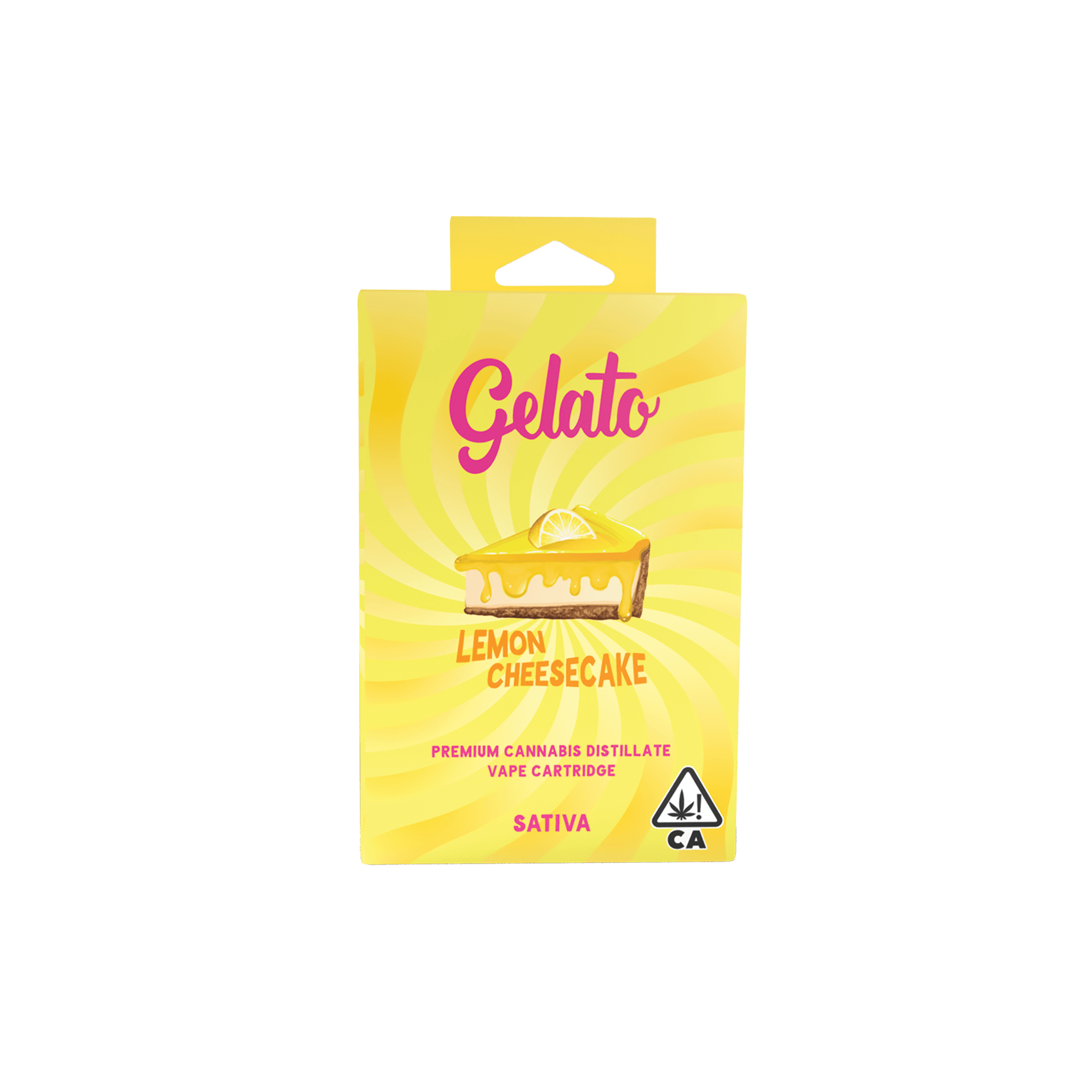Gelato Flavors Cartridge 1g Sativa Lemon Cheesecake
