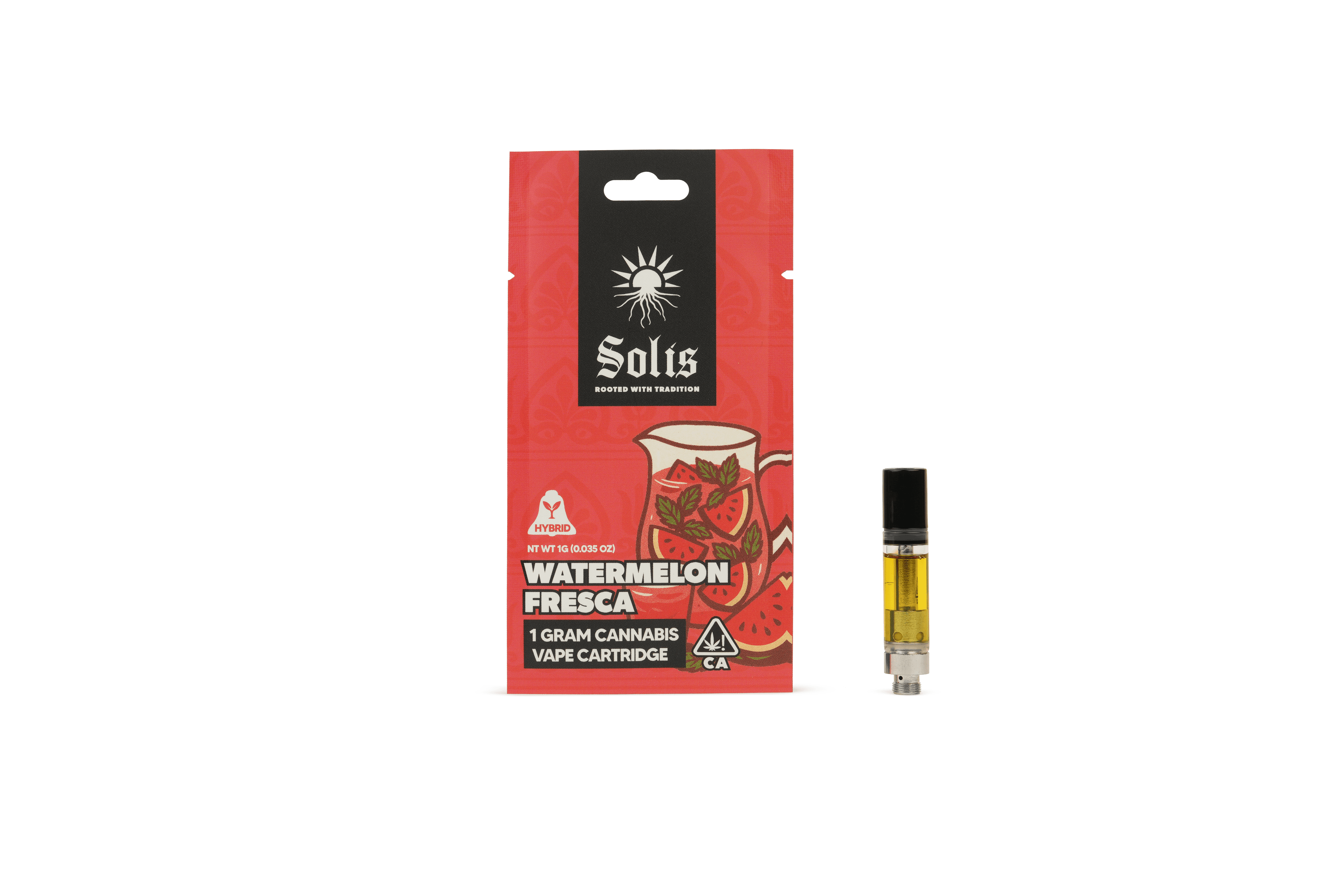 Solis Cartridge 1g Hybrid Watermelon Fresca
