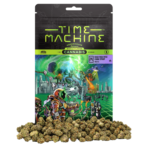 Time Machine Flower 28g High Fructose Corn Syrup 4ct
