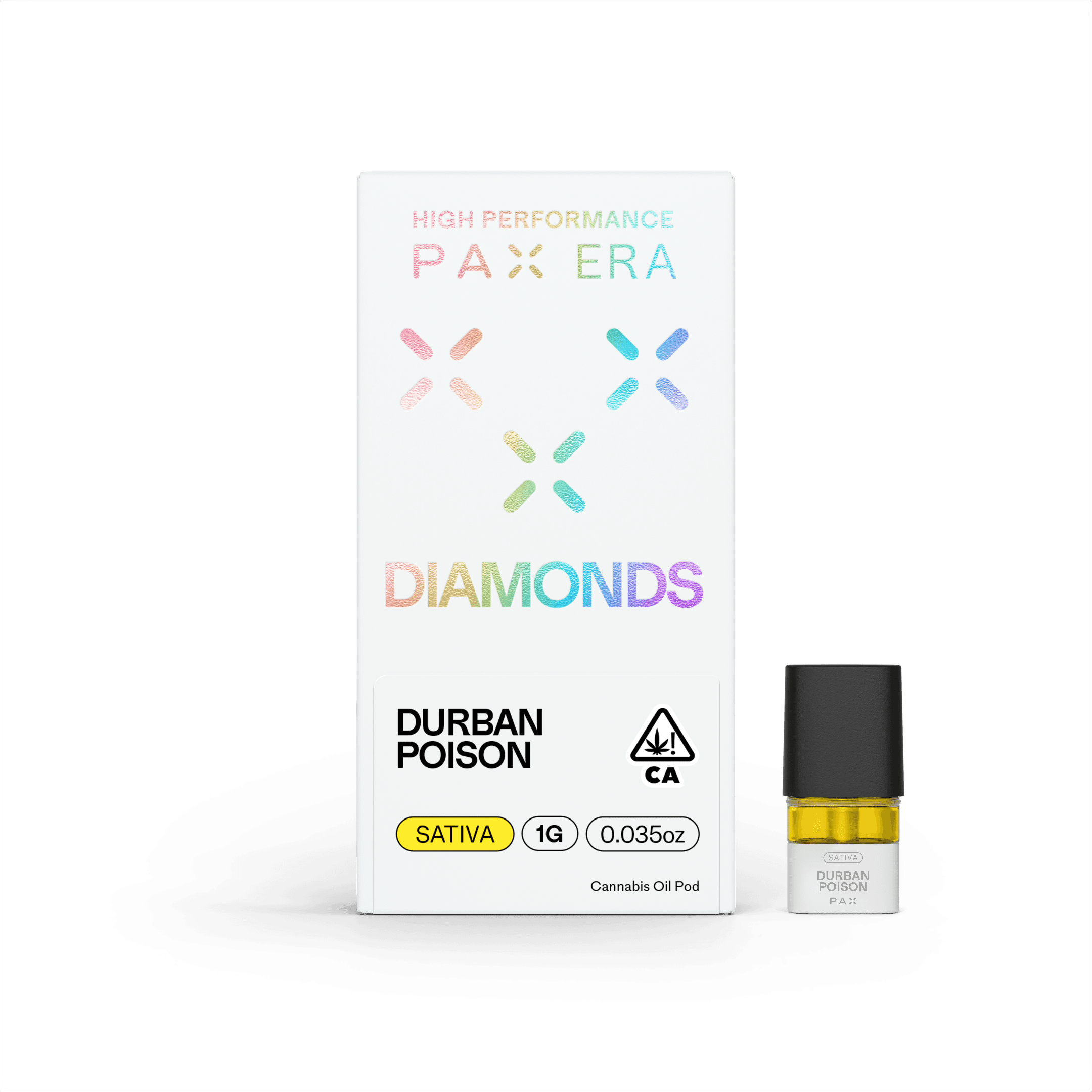 PAX Diamonds Pod 1g Sativa Durban Poison