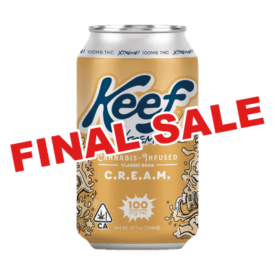 Keef 100mg C.R.E.A.M. Xtreme Classic Soda 12oz FINAL SALE DISCOUNT