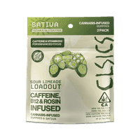 CLSICS Live Rosin Gummies Sativa Sour Limeade Loadout 2-Piece