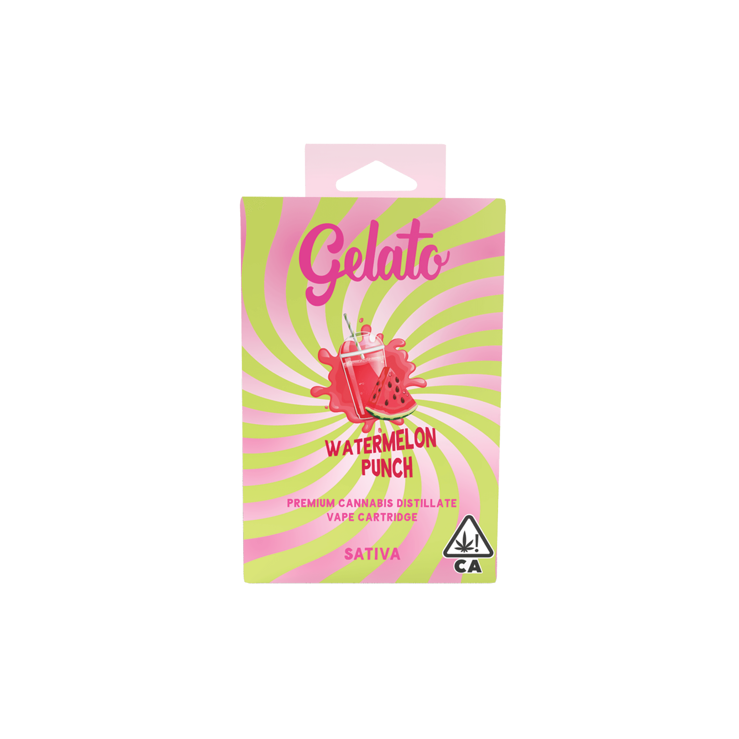 Gelato Flavors Cartridge 1g Sativa Watermelon Punch 10pk
