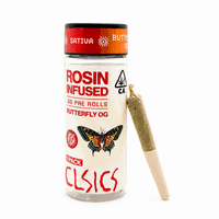 CLSICS Rosin Preroll 5pk .5g Sativa Butterfly OG