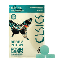 CLSICS Live Rosin Gummies Indica Berry Prism