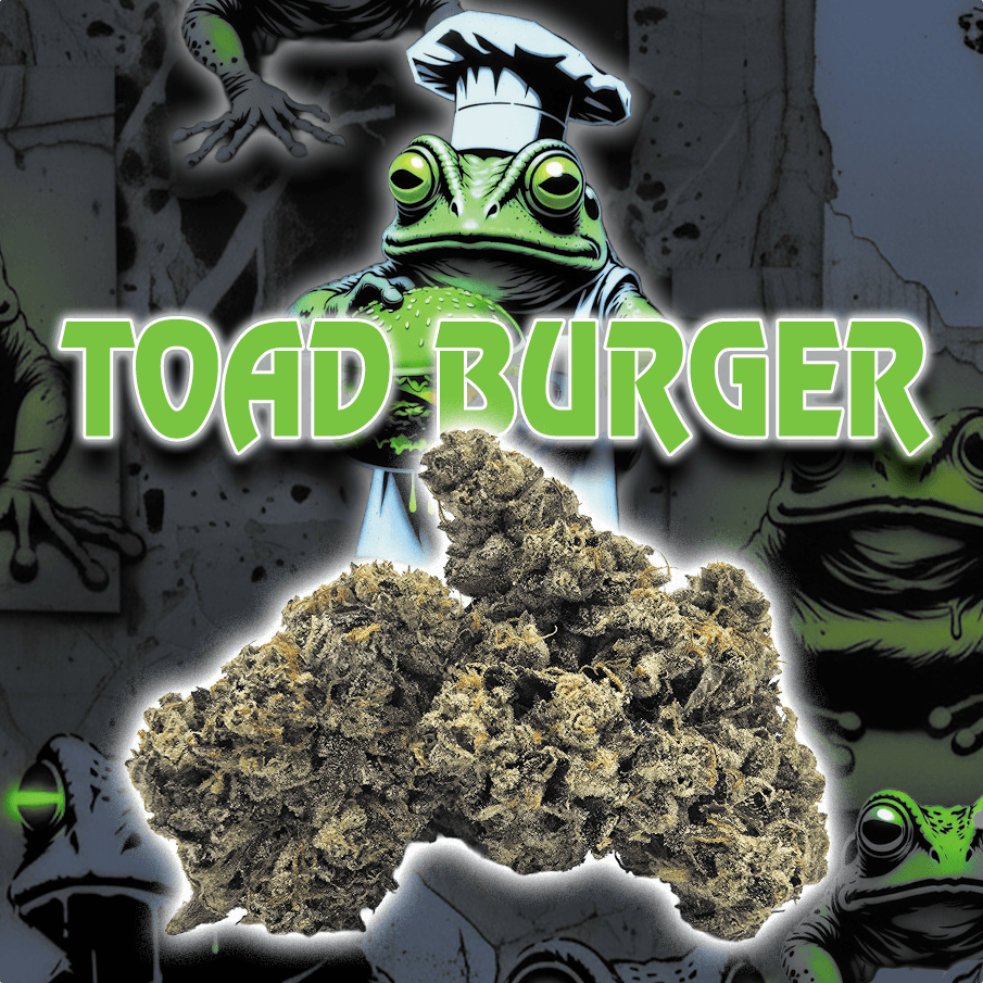 Green Dragon Flower 14g Hybrid Toad Burger
