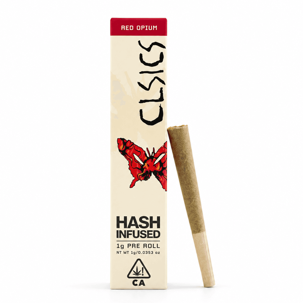 CLSICS Hash Preroll 1g Indica Red Opium