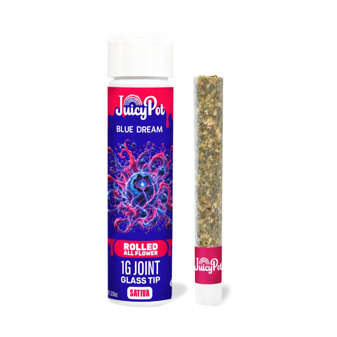 JuicyPot Preroll 1g Sativa Blue Dream