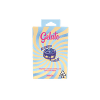 Gelato Flavors Cartridge 1g Indica Blueberry Cobbler 10pk
