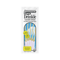 Awesome Dope Edible Rosin Concentrate Straws 10mg Sativa 5pk