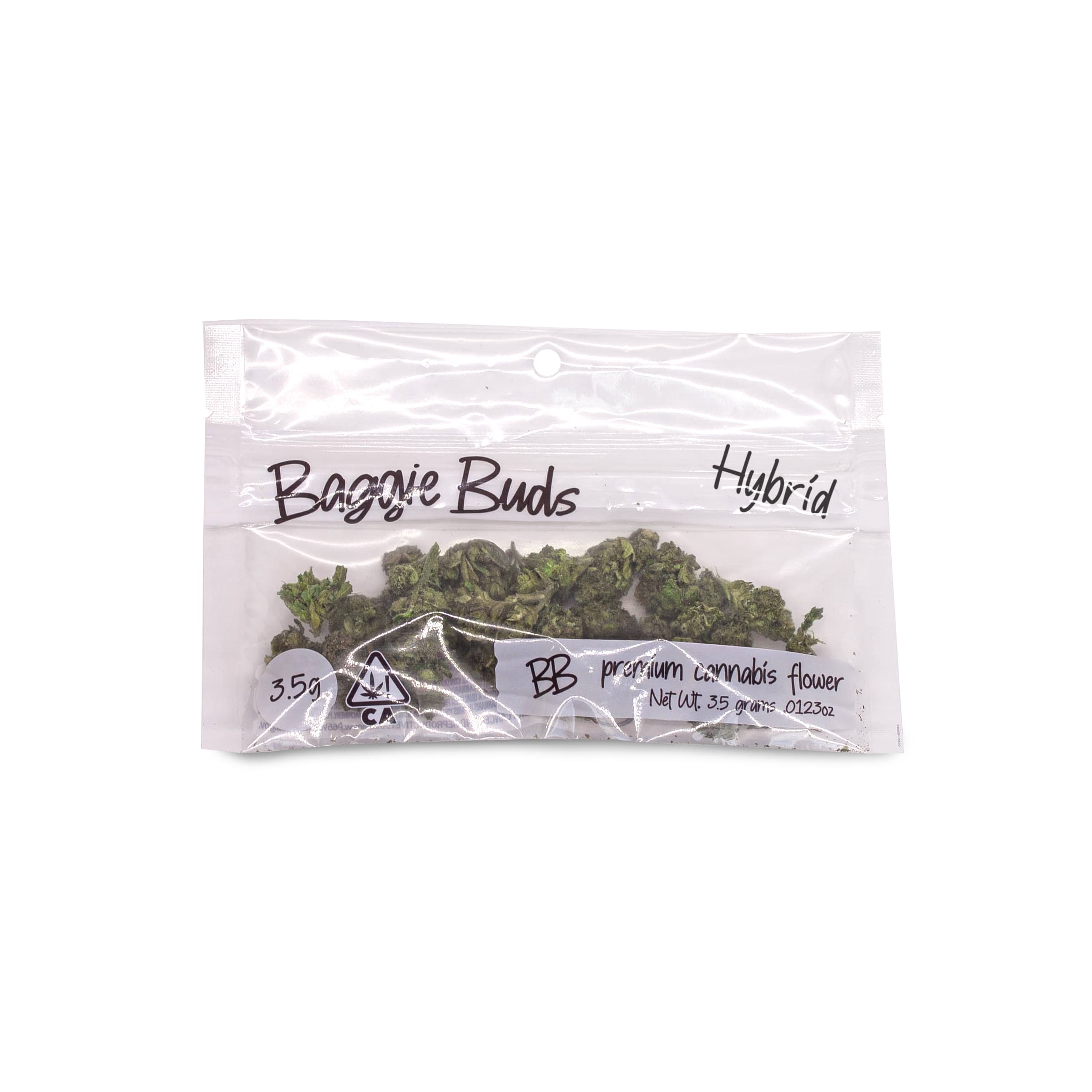 Baggie Buds Flower 3.5g Hybrid Wedding Cake 16pk