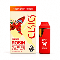 CLSICS Live Rosin All-In-One Cartridge 1g Hybrid Tropicana Punch