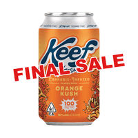 Keef 100mg Orange Kush Xtreme Classic Soda FINAL SALE DISCOUNT