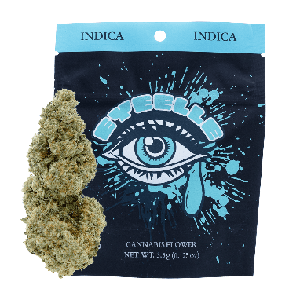 Eyeelle Black Flower 3.5g Indica Cadillac Rainbowz 16ct