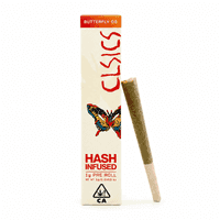 CLSICS Hash Preroll 1g Sativa Butterfly OG