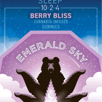 Emerald Sky Sweet Dreams Gummies 5ct 100mg Indica Berry Bliss 10:2:4 THC/CBD/CBN