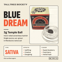 Tall Tree Society Temple Ball 3g Sativa Blue Dream