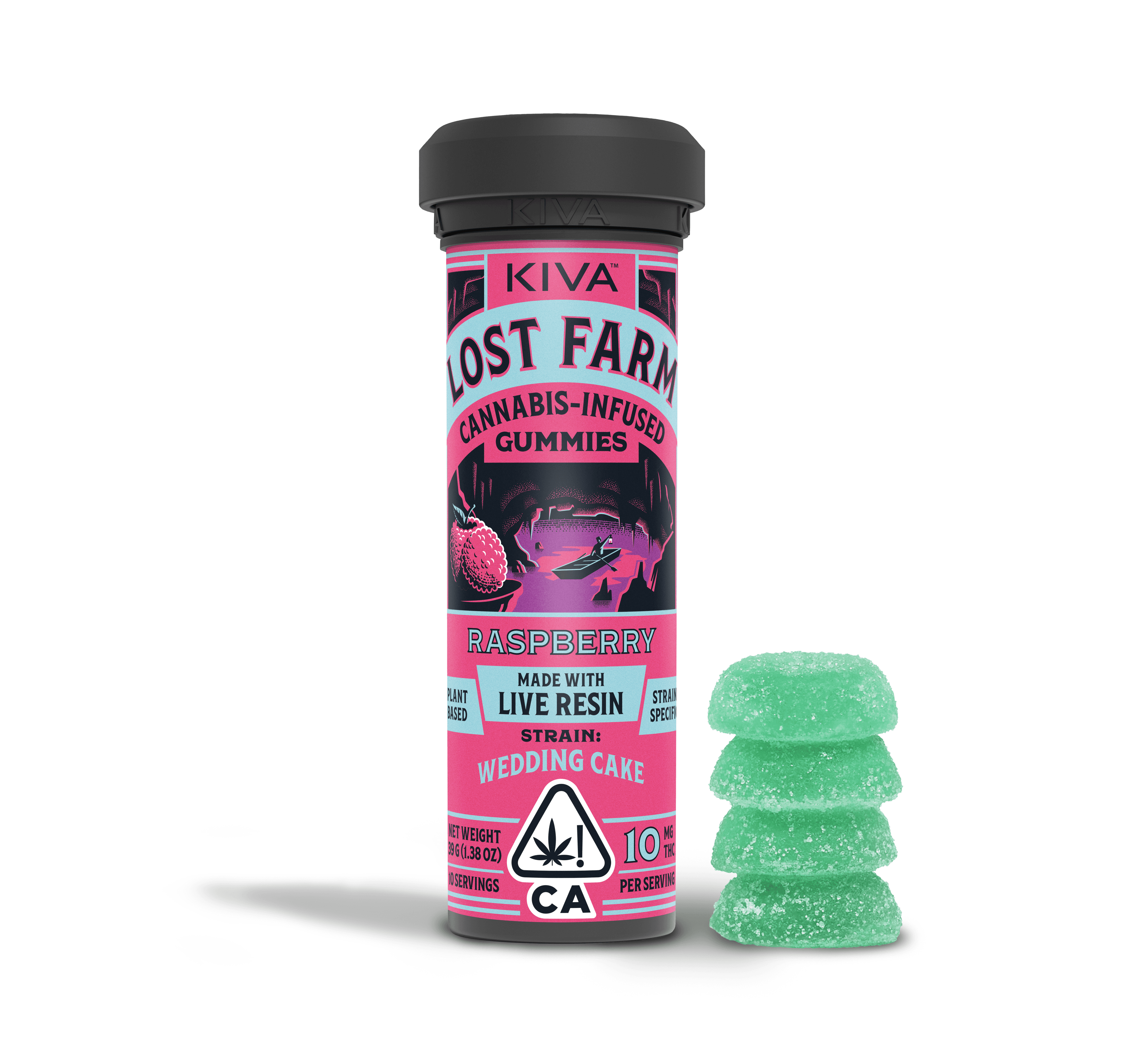 Lost Farm Gummies Raspberry Wedding Cake
