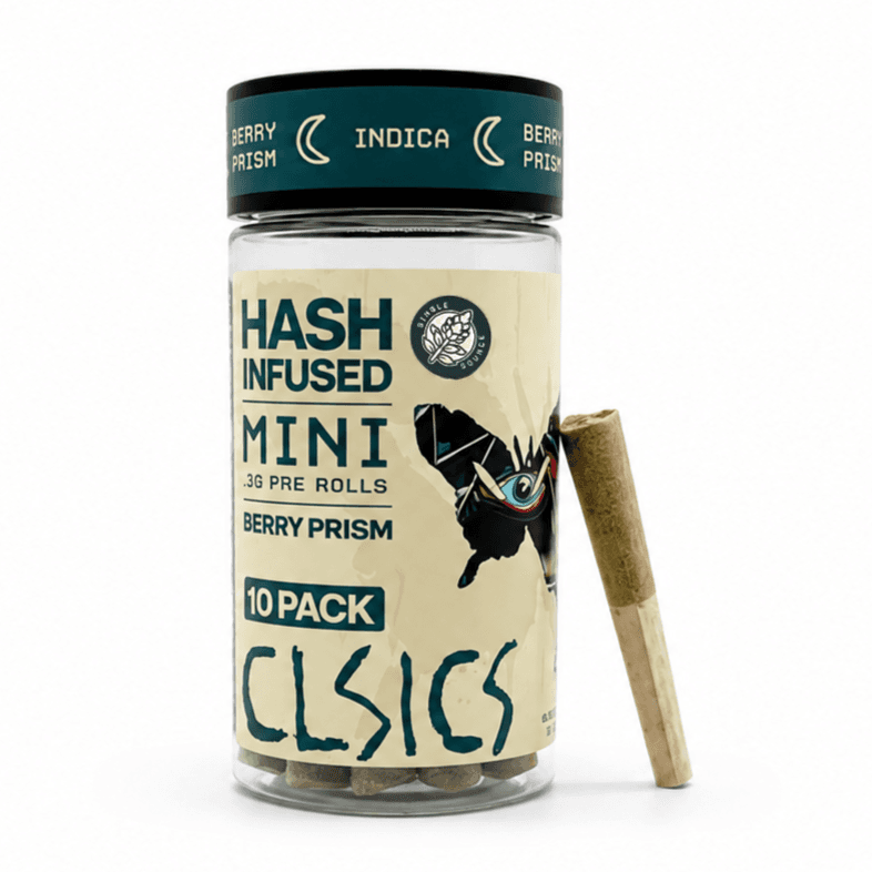 CLSICS Hash Preroll 10pk Indica Berry Prism